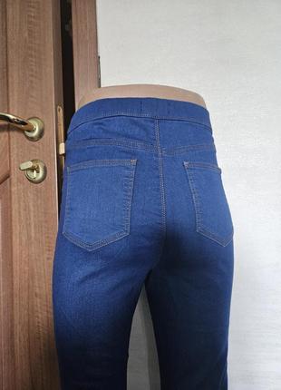 Укороченные леггинсы джинсы2 фото