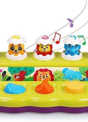 Pop-up toy. висувна іграшка з музикою та світлом