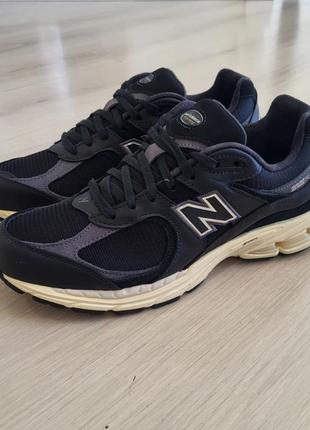 Чоловічі кросівки new balance 2002r 'vintage black' m2002rib оригінал1 фото