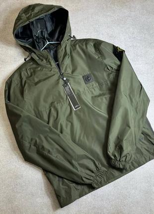 Куртка анорак ветровка в стиле stone island5 фото