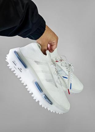 Adidas nmd s1 white\blue 41