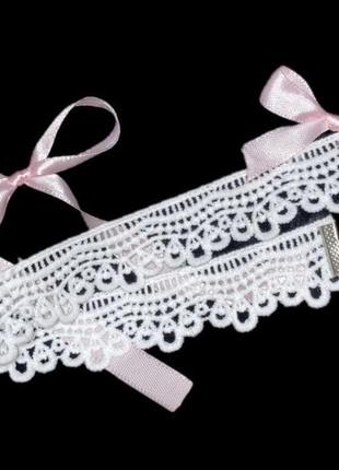 Чокер белый