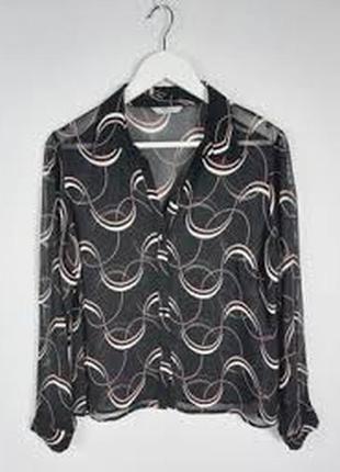 Шифонова блузка 100% віскоза m&s3 фото