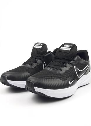 Nike joepeqasvsss чорні на білій2 фото