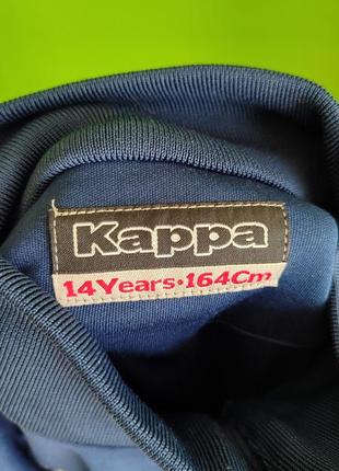 Подростковая винтажная олимпийка kappa vintage olympic jersey каппа на лампасах3 фото