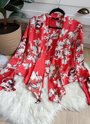 Яркая блуза кимоно от missguided, размер xs