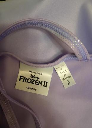 Купальник frozen ii від disney для дівчинки, американський бренд3 фото