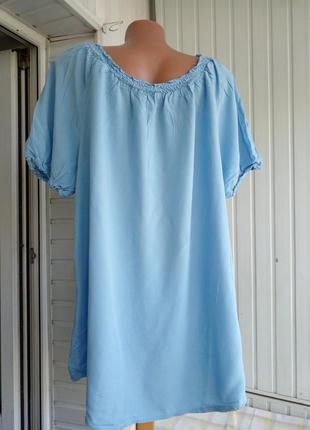 Висказная блуза большого размера батал3 фото