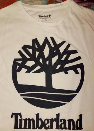 Біла футболка timberland розмір s3 фото