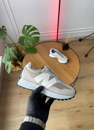 Кроссовки new balance 327 «light grey’3 фото