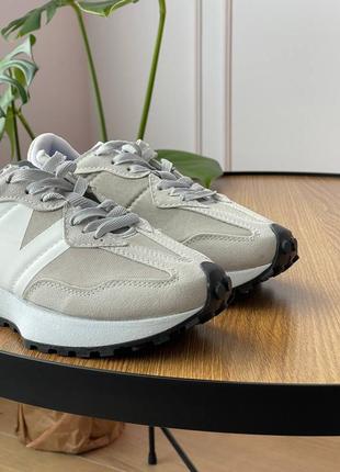 Кроссовки new balance 327 «light grey’6 фото