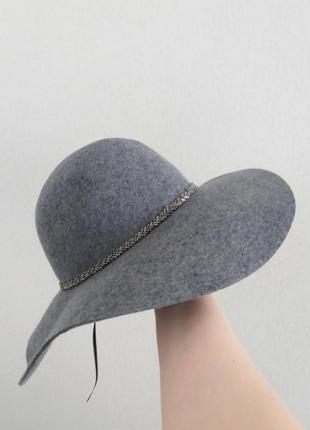 Стильная шляпа maddison шерсть3 фото