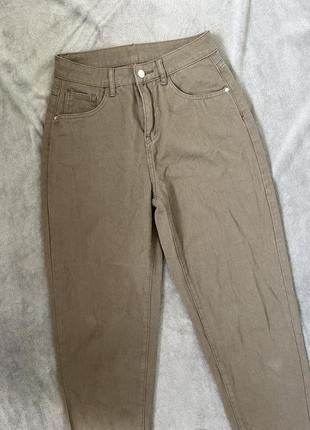 Коттоновые джинсы брюки мом shein2 фото