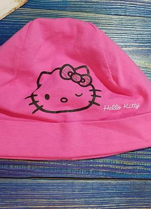 Шапочка яскрава легка для дівчини на 4-6 років c&a hello kitty