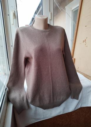 Брендовый шерстяной свитер джемпер пуловер шерсть5 фото