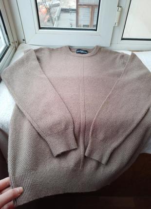 Брендовый шерстяной свитер джемпер пуловер шерсть9 фото
