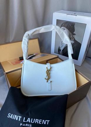 Сумка кросс боді premium 1:1 найвища якість  yves saint laurent white