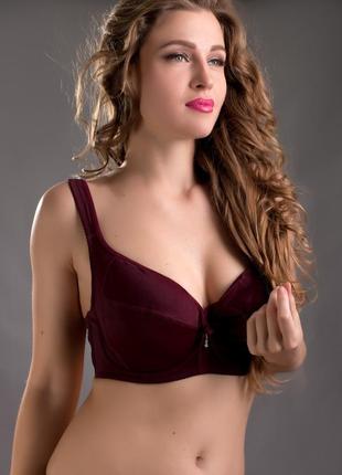 Бюстгальтер finikin 5091d (бордовий 100d)