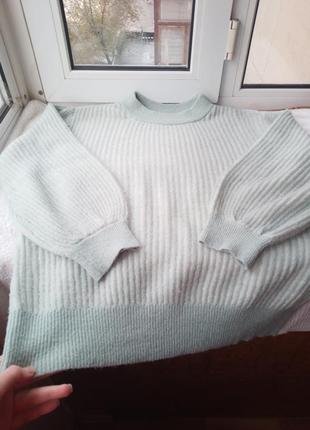 Акриловый свитер джемпер пуловер большого размера батал8 фото