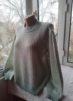 Акриловый свитер джемпер пуловер большого размера батал6 фото