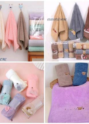 Набор кухонных полотенец микрофибра 5 шт