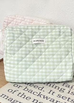 Велика жіноча косметичка/вмістка/для зберігання/перевезення речей/нова