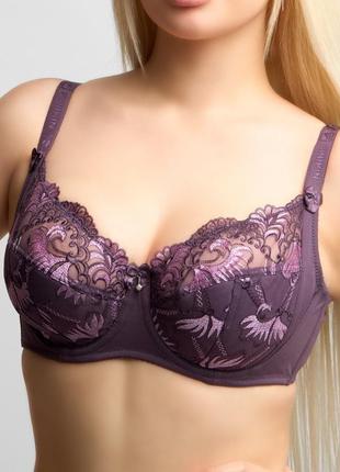 Бюстгальтер finikin 5125d (  тёмно-фиолетовый 80d )