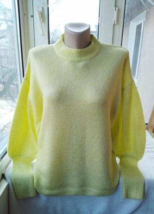 Брендовый акриловый свитер джемпер пуловер большого размера3 фото