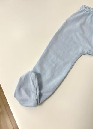 Нові повзунки штани з закритою ніжкою 3-6 міс toptop4 фото