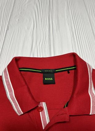 Mens boss green line шикарное поло из новых коллекций оригинал! xxxl6 фото