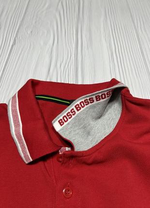 Mens boss green line шикарное поло из новых коллекций оригинал! xxxl7 фото