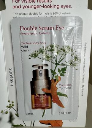 Сыворотка двойного действия для области вокруг глаз clarins double serum eye3 фото