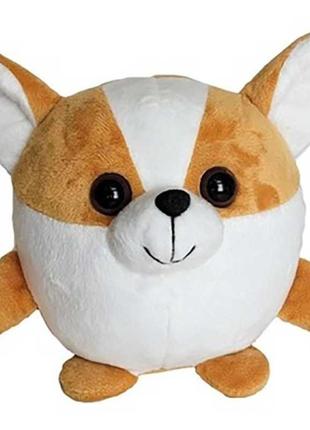 Игрушка мягконабивная. круглик песик