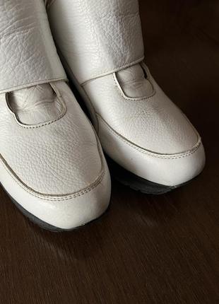 Зимние кожаные ботинки4 фото