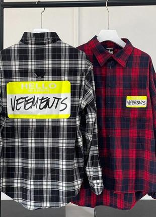 Рубашка vetements