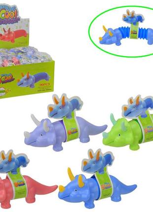 Антистрес арт. k25716 (864шт/2)динозавр 13см розтяг до 18см 36шт диспл. бокс/ціна за шт/