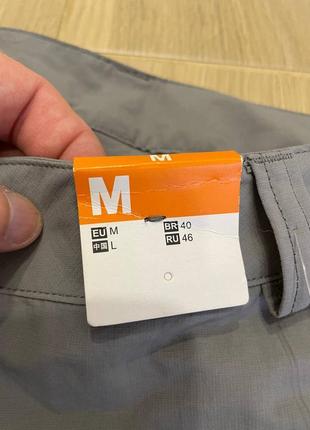 Брюки-трансформеры quechua forclaz 100 2в1 треккинговые туристические the north face mammut