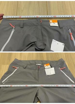 Брюки-трансформеры quechua forclaz 100 2в1 треккинговые туристические the north face mammut