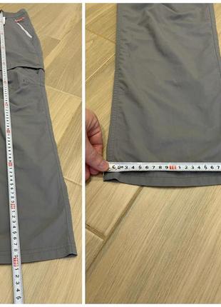 Брюки-трансформеры quechua forclaz 100 2в1 треккинговые туристические the north face mammut