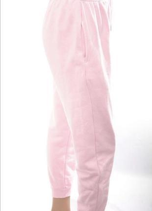 Рожеві ніжні брюки штани спортивні marks m & s стильні модні класні