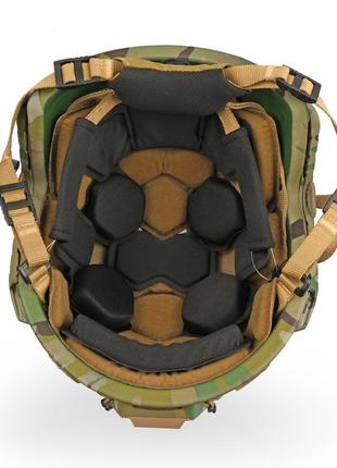 Тактичний військовий кевларовий шолом shc buran 3.0 розмір s,m,l,xl балістичний шолом...