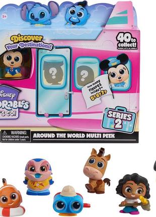 Игровой набор фигурок disney doorables let’s go around the world series