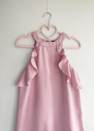 Шикарна атласна рожева сукня reserved2 фото