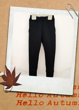 Черные детские и подростковые брюки на осень/зима 🔥 не кошлатиться 🚨 цена зависит от размера