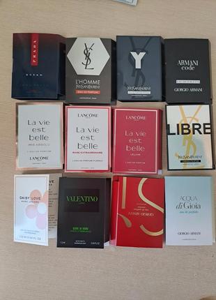 Туалетная вода lancôme ,burberry,armani ,ysl