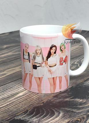 Чашка подарункова "black pink" 330 мл