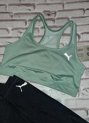 Женский спортивный топ лиф бра puma active ess cat bra poly. новый, оригинал!