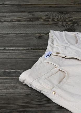 Женские шорты джинсовые zara высокая посадка1 фото