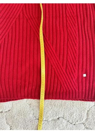 Свитер шерстяной бургунди бордовый