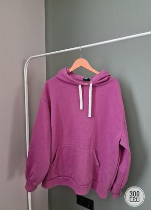 Малиновое женское худи плюс сайз asos